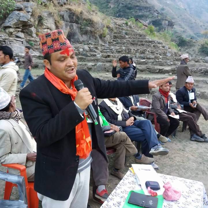 निर्वाचनमा जुट्न केन्द्रीय सदस्य नगिन्द्र शाही -नेशनलकाे अनुरोध