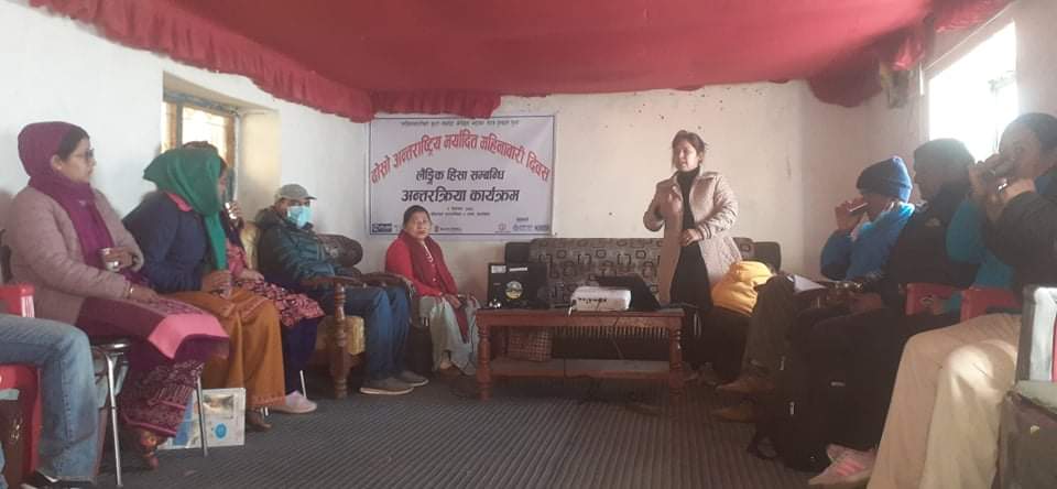 कालिकाेटमा मर्यादित महिनावारी दिवस मनाईयाे