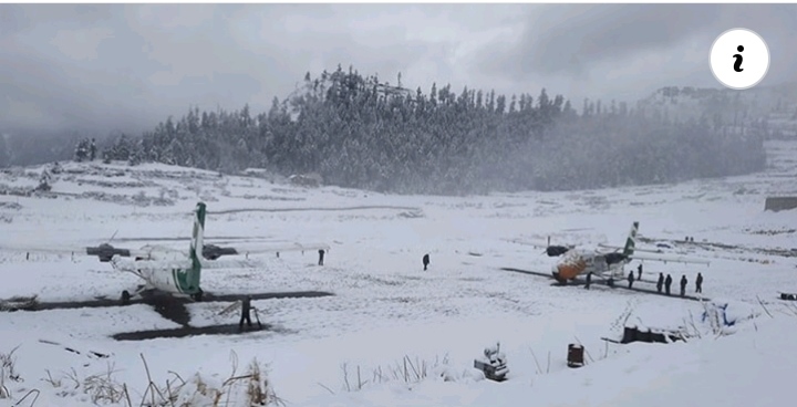 हिमपातले विमान सेवासमेत अवरुद्ध