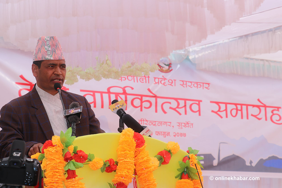 कर्णाली प्रदेशको तीन बर्षमा ८ किलोमिटर सडक कालोपत्रे