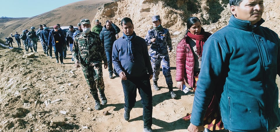 कर्णालीका योजनाको अनुगमनमा मन्त्री