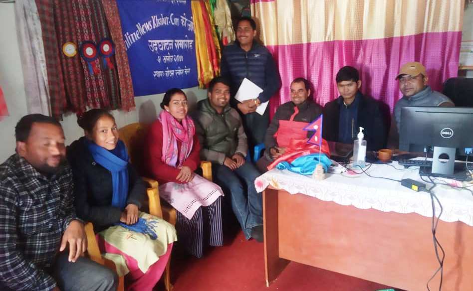 प्रेस संगठन नेपाल कालिकोटको बैठक सुरू